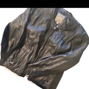 Maurices Jacket Women XXL Blk Faux Y2k Boho Normcor Cottagecor Barbiecor